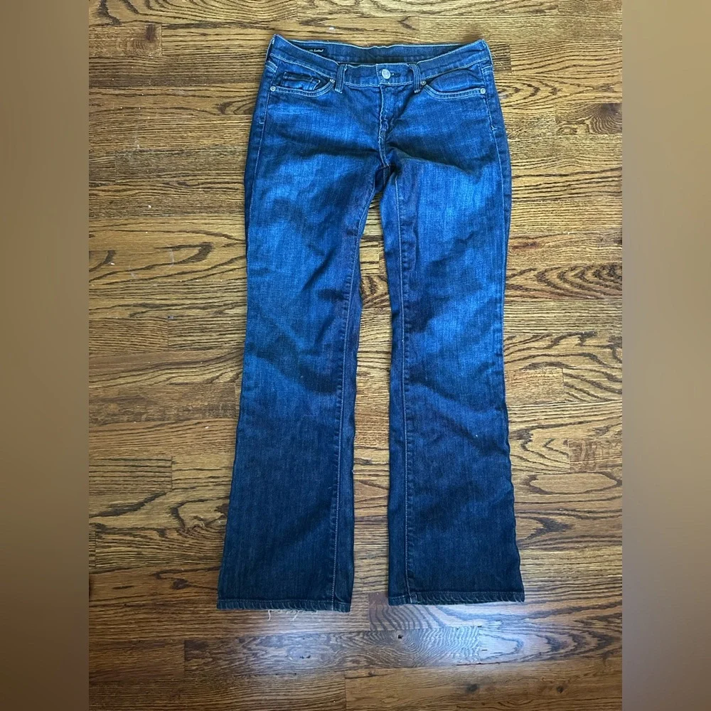 Citizens Of Humanity Blue Boot Cut Jeans - Picture 5 of 6